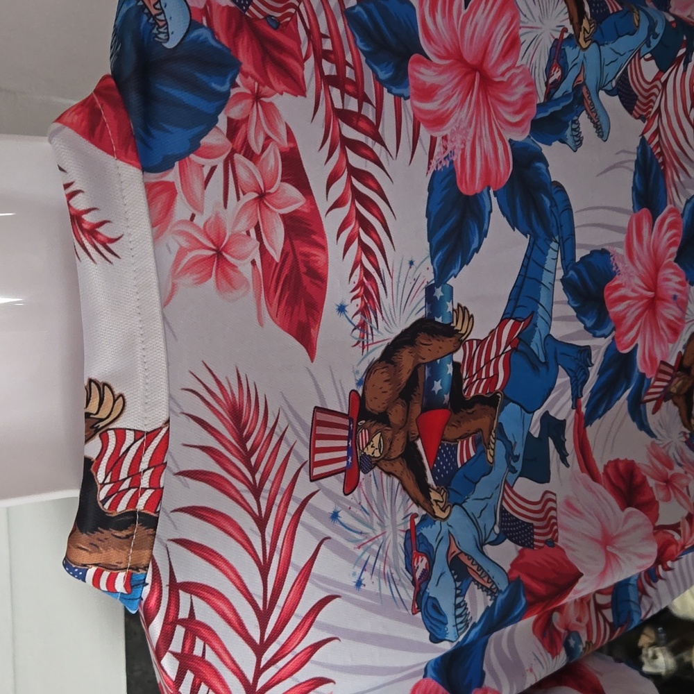 Patriotic short sleeve shirt - Picture 7 of 8